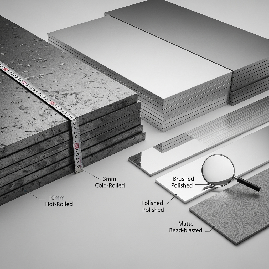 Verschil tussen warmgewalste en koudgewalste stalen platen – structuur, dikte en afwerking vergeleken