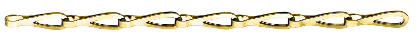 Patentkettingen op rol - Messing - Ferranox Metal Center