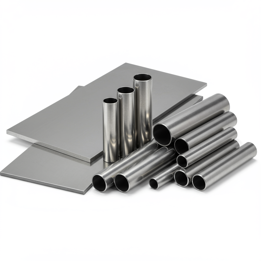 Hoogwaardige titanium platen, buizen en staven in diverse maten
