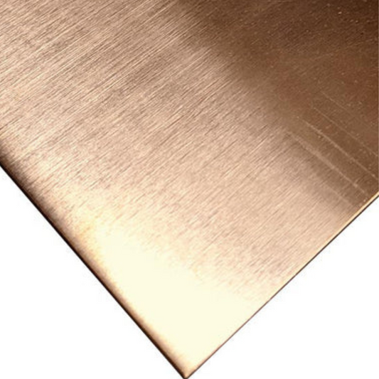 Brons CuSn6 - Vlakke plaat - Ferranox Metal Center