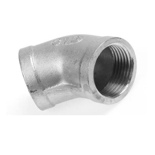 1.4401 - RVS AISI 316 (A4) - Knie bi-bi 45° BSP - Ferranox Metal Center