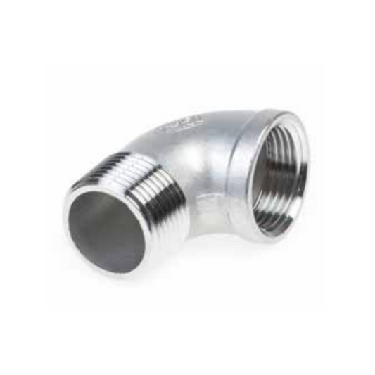 1.4401 - RVS AISI 316 (A4) - Knie bi-bu 90° BSP - Ferranox Metal Center