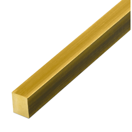 Messing CW614N - Vierkante staaf - Ferranox Metal Center