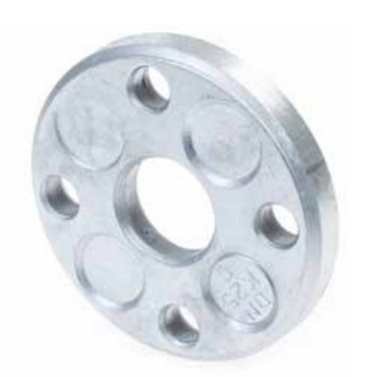 Alu Overschuifflens DIN 2642 PN10 Type C, in blank en epoxy - Ferranox Metal Center