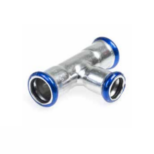 Pers Verloop T-stuk V-V-V - Ferranox Metal Center