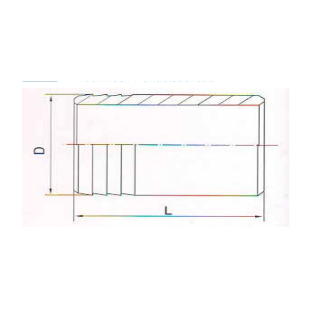 1.4401 - RVS AISI 316 (A4) - Slangtule laseind BSP - Ferranox Metal Center