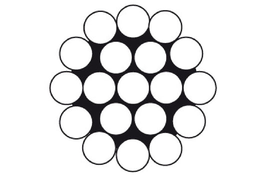 Staalkabels 1x19 - RVS AISI 316 - Ferranox Metal Center