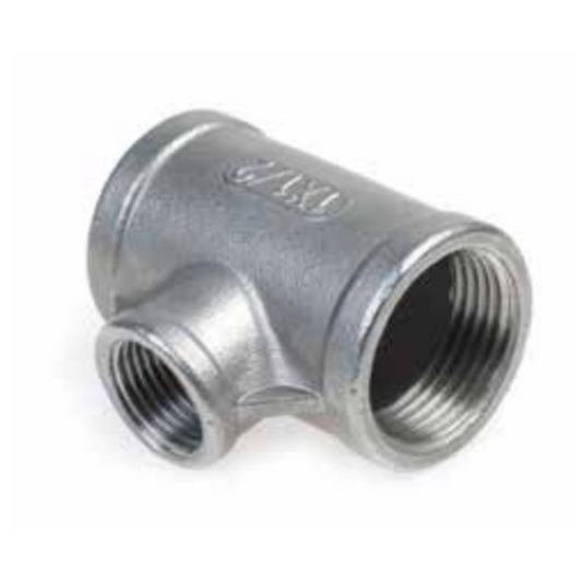 1.4401 - RVS AISI 316 (A4) - Verloop T-stuk BSP - Ferranox Metal Center