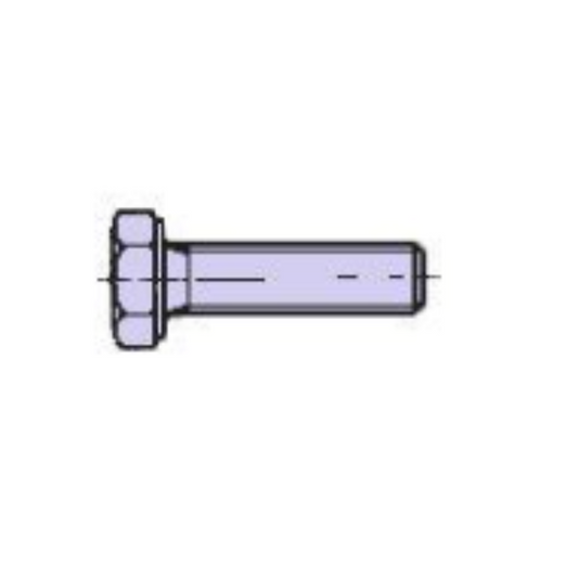 Zeskantbout DIN 933 (ISO 4017) – Staal 8.8 Verzinkt - Ferranox Metal Center