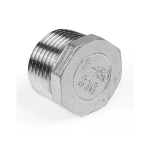 1.4401 - AISI 316 - Zeskant plug cilindrisch draad - Ferranox Metal Center